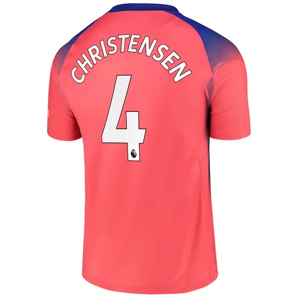 Maglia Chelsea NO.4 Christensen Third 20/21 Arancione